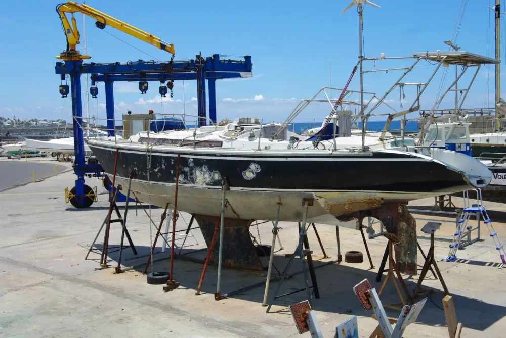 Carénage à Bormes-les-Mimosas