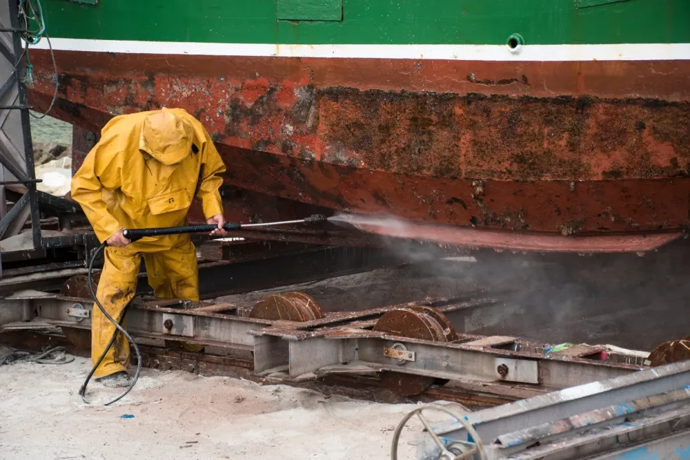 Entretien complet coque bateau